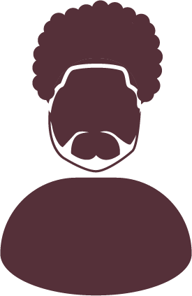 Ícone homens negros subutilizados